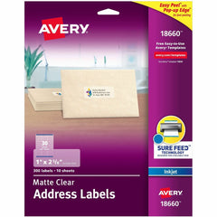 LABEL,IJ,1X2 5/8,CLR