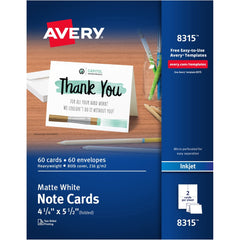 CARD,NOTE,INKJET/ENVELOPS