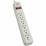 SURGE,6 OUTLET, 4FT CD,GY