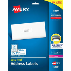 LABEL,ADD,W/P,1X2-5/8,750