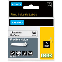 TAPE,3/4",FLEX,NYLON,WHT