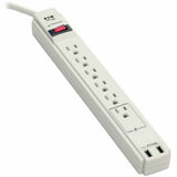 SURGE,6 OUTLETS,2 USB