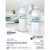 LABEL,WRAP,40/PK,WH