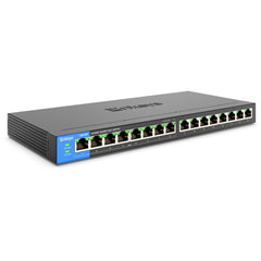 SWITCH,16 PORT,POE,BK