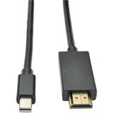 CABLE,MNIDISPLY HDMI,BK,L