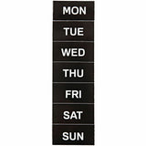 MAGNET,TAPE,DAYS,7PK,WH