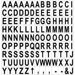 BOARD,MV,ACCESSRY LTRS,WH