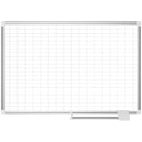 BOARD,PLNR,48X36 GRID,WH