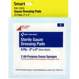 PADS,GAUZE,2X2,5PK"