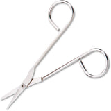 SCISSORS,4-1/2",NICKL PLT