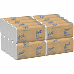 TOWEL,M-FOLD,RCYC,WHT