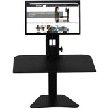 WORKSTATION,SIT-STAND,BK