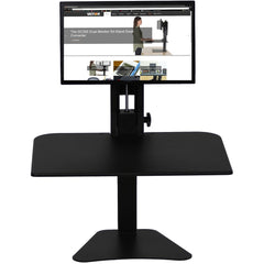 WORKSTATION,SIT-STAND,BK