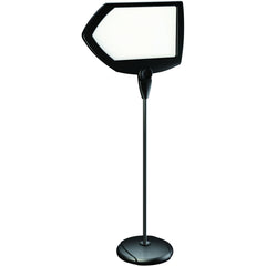 SIGN,ARROW,FLR,DBLSIDE,BK