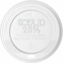LID,RECYCLED HOT CUP,WH