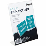FRAME,8.5X11,DSK SIGN,CLR