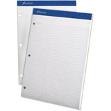 PAD,DUAL LTR LAWRULE,WHT