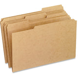 FOLDER,KRAFT,LGL,1/3 CUT