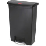 WASTEBASKET,S/J,90L,FS,BK