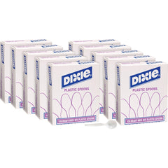 SPOON,SOUP, MED ,10BX,WHT