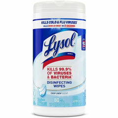 WIPES,DISINF,CLN SCENT,WH