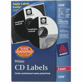 LABEL,CD/DVD LSR100PK,WHT