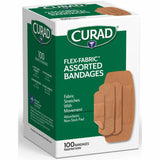 BANDAGES,FLEX FAB,100,AST