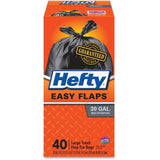 BAG,HEFTY,30GAL,FLAP,BK