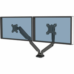 ARMS,DUAL MONITOR,BK