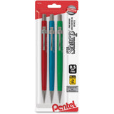 PENCIL,MECH,0.5,3PK,AST