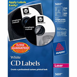 LABEL,LR CD/DVD 250PK,WHT