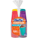 CUP,HEFTY 16OZ PARTY,AST