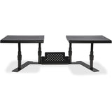 STAND,DUAL MONITOR STA,BK