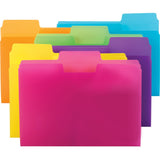 FOLDER,LTR,POLY,18/PK,AST