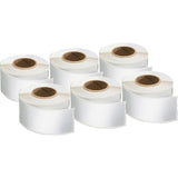 LABEL,LW 0.6X3.45,6/PK,WH