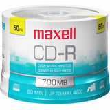 DISC,CD-R,700MB,SPND,50PK