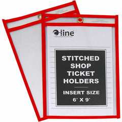 HOLDER,SHP TICKT,2CL,RD