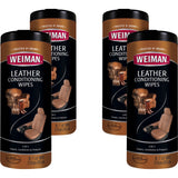 CLEANER,LTHR WIPES,4X30CT