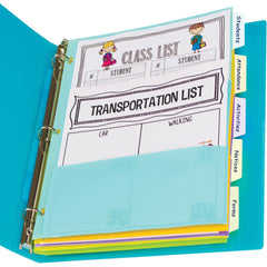 DIVIDER,INDEX,5-TAB,AST