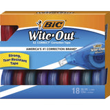 TAPE,CORRECTION,18/PK,WH
