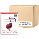 NOTEBOOK,MUSIC 12 STAVE
