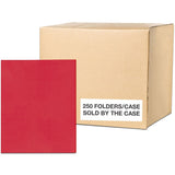 FOLDER,250 FOLD RED