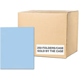 FOLDER,250 FOLD LT BLUE