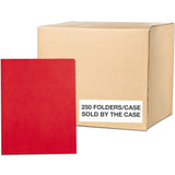 FOLDER,250 FOLD/PNG RED