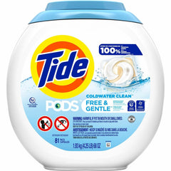 DETERGENT,PODS,FREE,4/81C