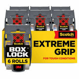TAPE,BOX SEALING,6/PK,CLR