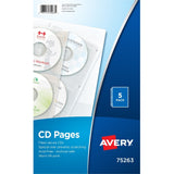 HOLDER,CD PAGES,5/PK
