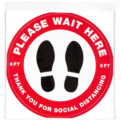 DECAL,FLOOR,SOCL DIST