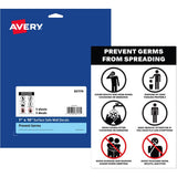 SIGN,SAFTY,7X10,WH/BK,5