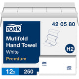 TOWEL,M-FOLD,250/12PK,WH